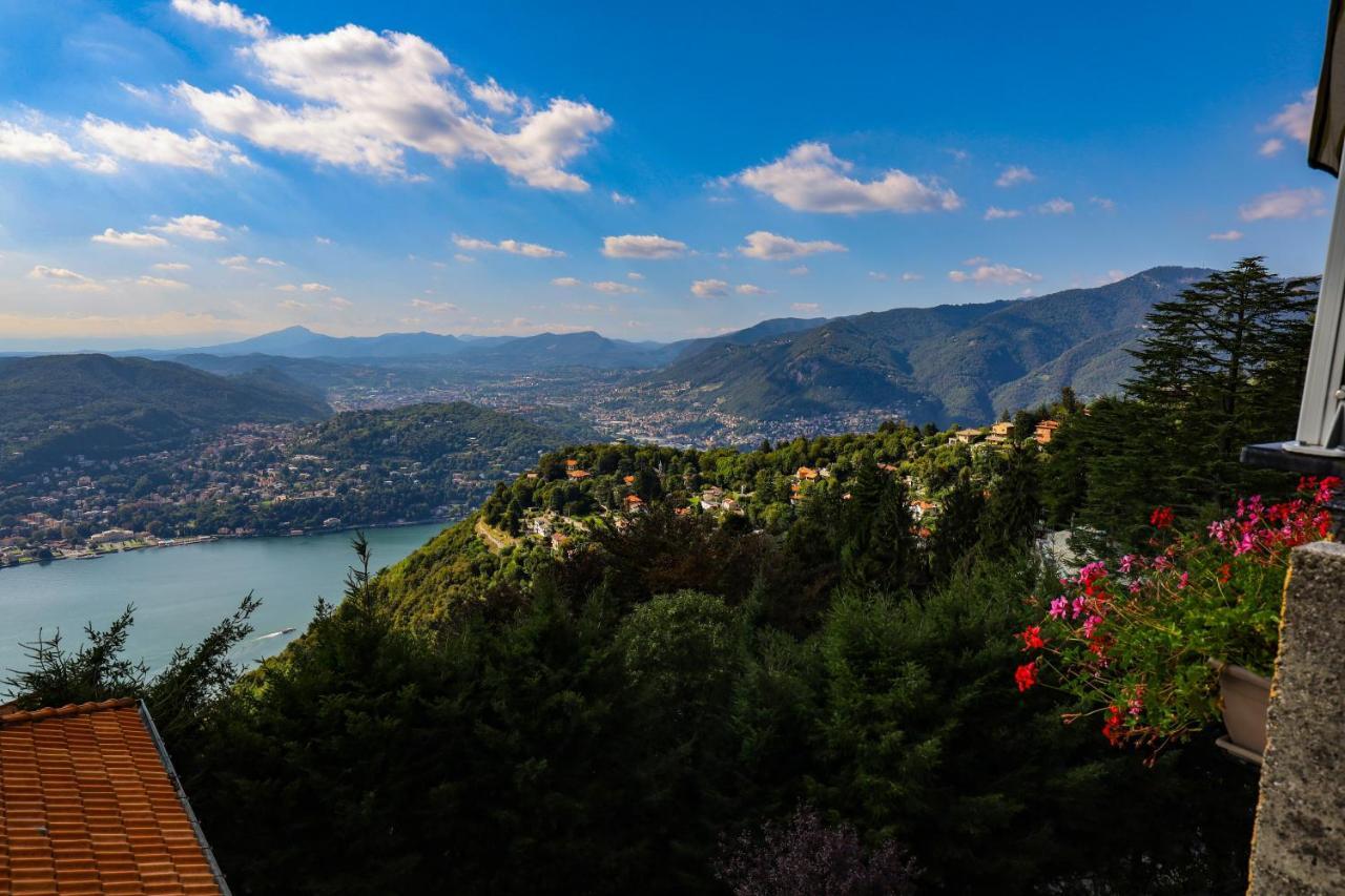 The Cherry Garden House Loft Lusso Apartment Brunate Bagian luar foto